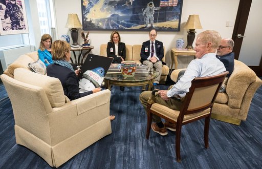NASA Administrator Meets with Delegation from Monaco