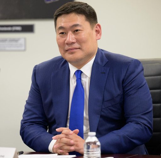 Mongolian Prime Minister and NASA Deputy Administrator Meet