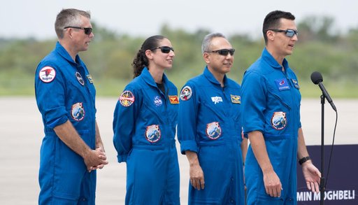 NASA’s SpaceX Crew-7 Crew Arrival for Prelaunch Activities