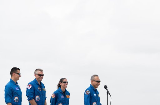 NASA’s SpaceX Crew-7 Crew Arrival for Prelaunch Activities