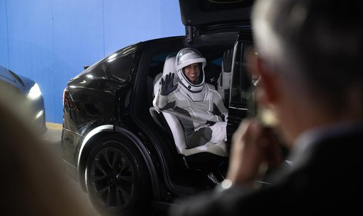 NASA’s SpaceX Crew-7 Crew Walkout