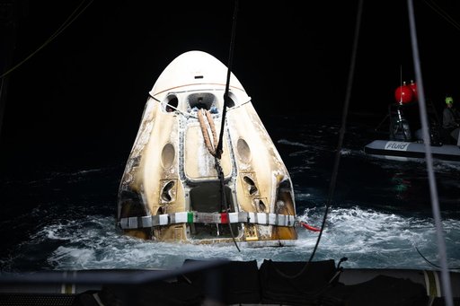 NASA’s SpaceX Crew-6 Splashdown