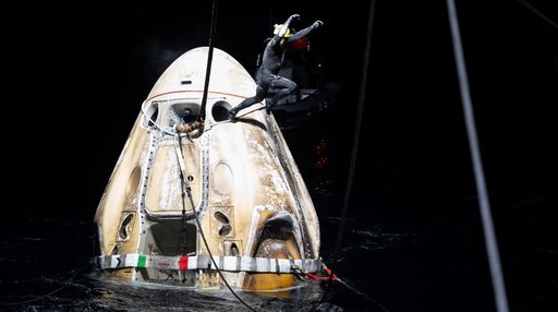 NASA’s SpaceX Crew-6 Splashdown