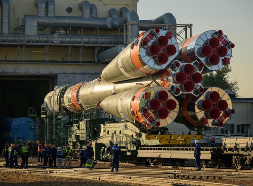 Expedition 70 Soyuz Rollout