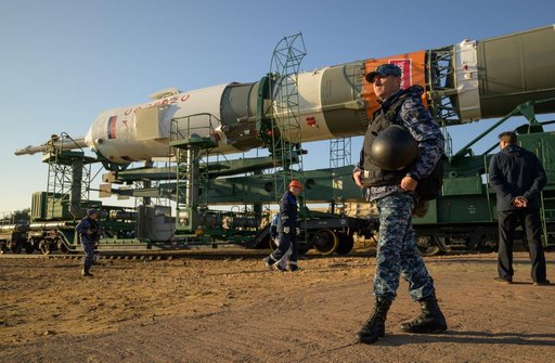 Expedition 70 Soyuz Rollout