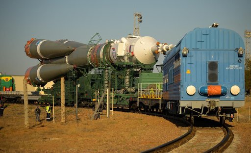 Expedition 70 Soyuz Rollout