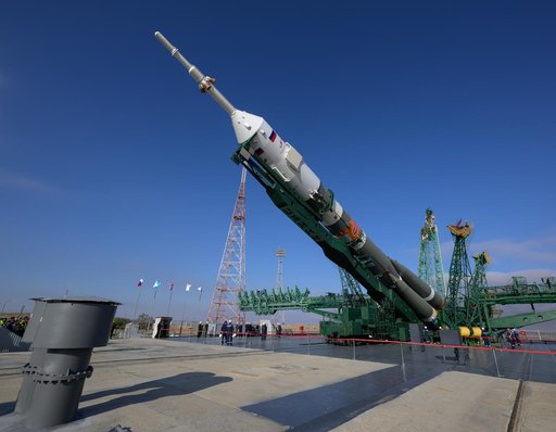 Expedition 70 Soyuz Rollout