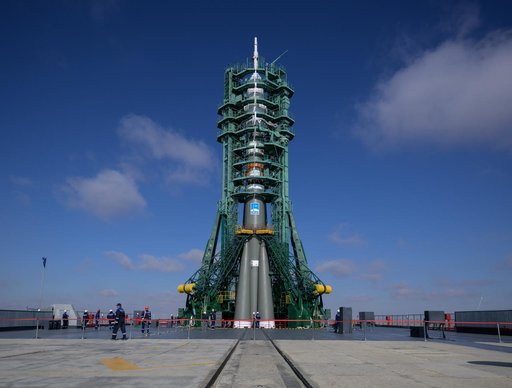 Expedition 70 Soyuz Rollout