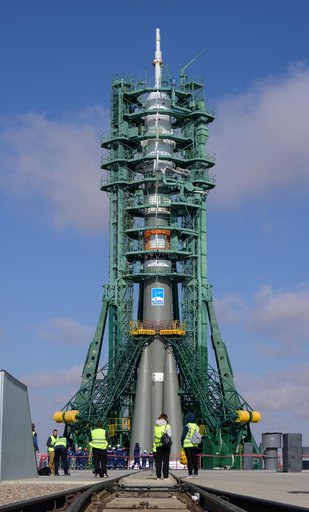 Expedition 70 Soyuz Rollout