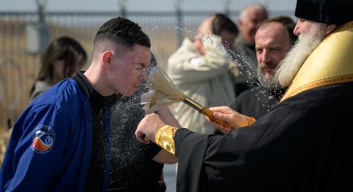 Expedition 70 Soyuz Blessing