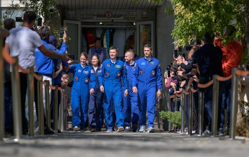 Expedition 70 Cosmonaut Hotel Departure
