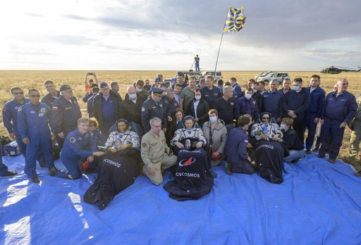 Expedition 69 Soyuz Landing