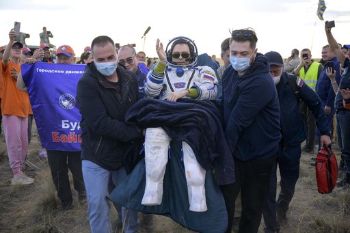 Expedition 69 Soyuz Landing