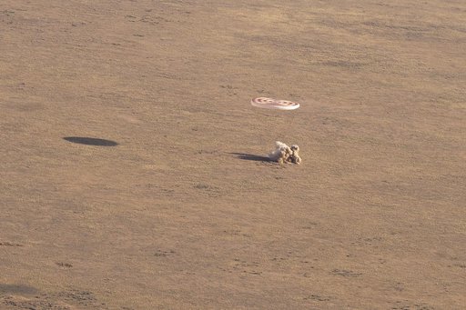 Expedition 69 Soyuz Landing