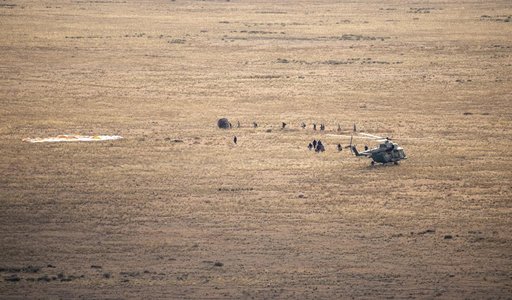 Expedition 69 Soyuz Landing