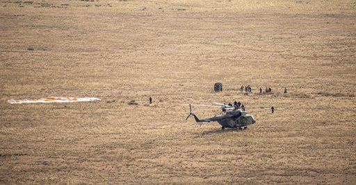 Expedition 69 Soyuz Landing