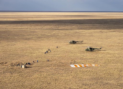 Expedition 69 Soyuz Landing