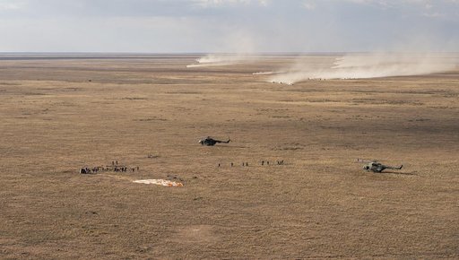 Expedition 69 Soyuz Landing
