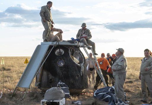 Expedition 69 Soyuz Landing