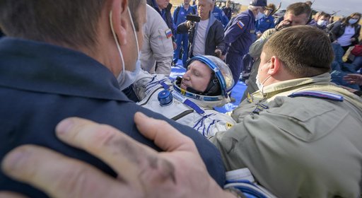 Expedition 69 Soyuz Landing