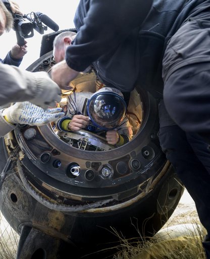 Expedition 69 Soyuz Landing