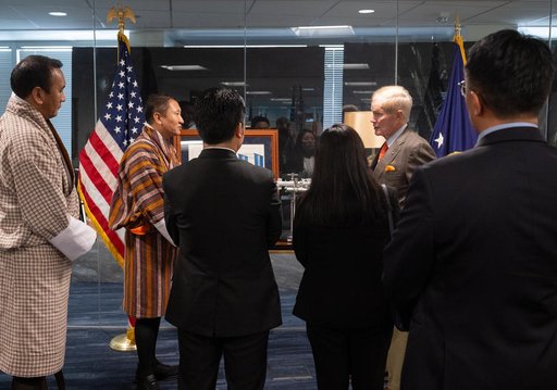Foreign Minister of Bhutan Visits NASA