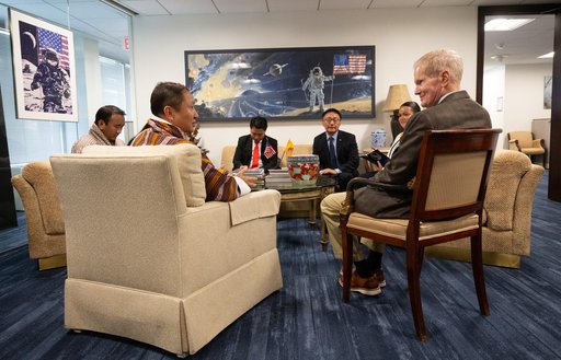 Foreign Minister of Bhutan Visits NASA