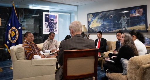 Foreign Minister of Bhutan Visits NASA