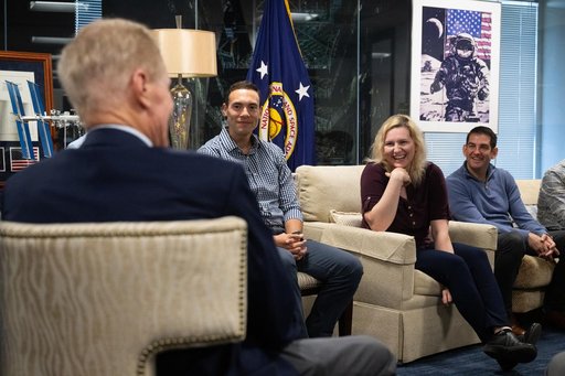 2021 Astronaut Candidates with NASA Senior Leadership