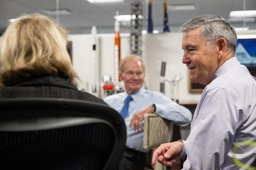 2021 Astronaut Candidates with NASA Senior Leadership