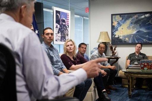 2021 Astronaut Candidates with NASA Senior Leadership