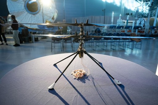 Ingenuity Mars Helicopter Prototype Donation to NASM