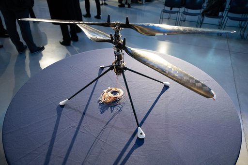 Ingenuity Mars Helicopter Prototype Donation to NASM