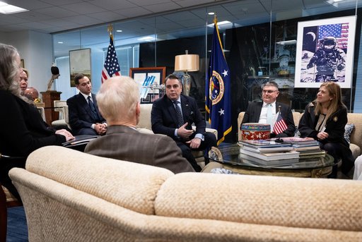 NASA Administrator Meets with Bulgarian Minister of Finance