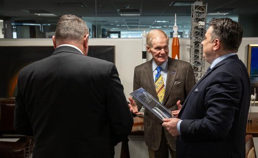 NASA Administrator Meets with Bulgarian Minister of Finance