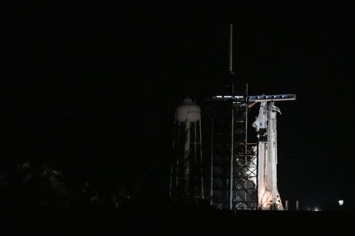 NASA’s SpaceX Crew-8 Final Prelaunch Engine Firing Test