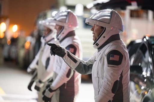 NASA’s SpaceX Crew-8 Crew Walkout
