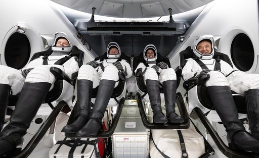 NASA’s SpaceX Crew-7 Splashdown