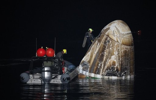 NASA’s SpaceX Crew-7 Splashdown
