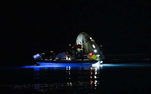 NASA’s SpaceX Crew-7 Splashdown