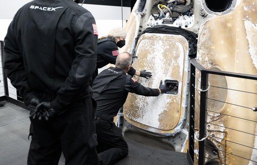 NASA’s SpaceX Crew-7 Splashdown