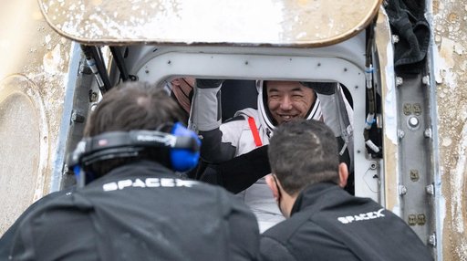 NASA’s SpaceX Crew-7 Splashdown