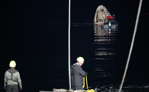 NASA’s SpaceX Crew-7 Splashdown