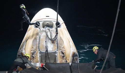 NASA’s SpaceX Crew-7 Splashdown