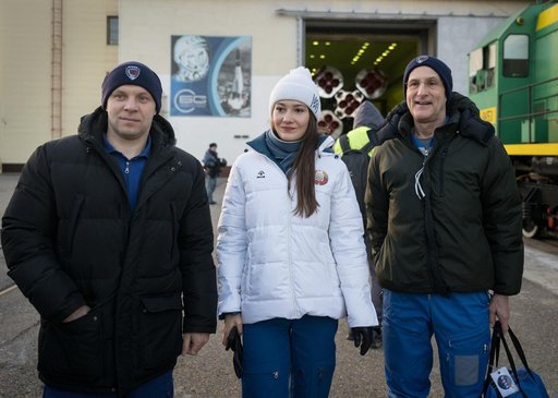 Expedition 71 Soyuz Rollout
