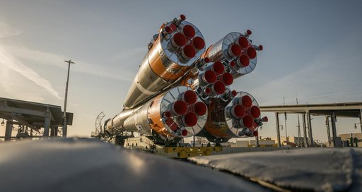 Expedition 71 Soyuz Rollout
