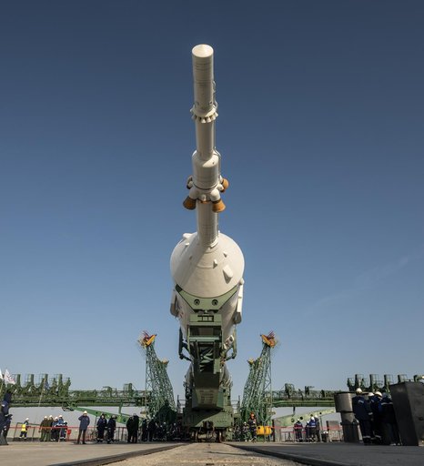 Expedition 71 Soyuz Rollout
