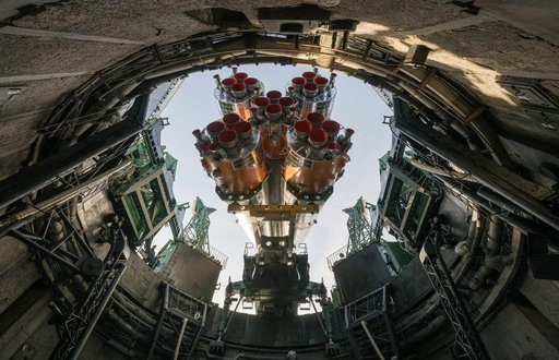 Expedition 71 Soyuz Rollout