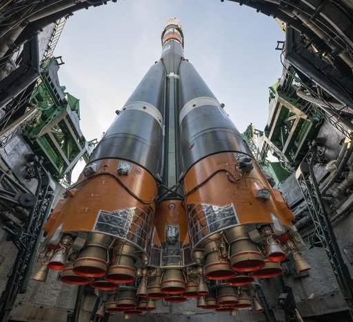 Expedition 71 Soyuz Rollout