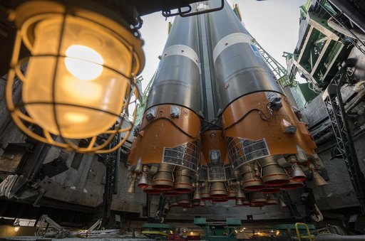 Expedition 71 Soyuz Rollout